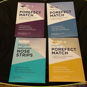 Spa life Porefect match pimple & nose strips bundle